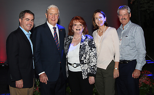 UA_Eller_College_Dean_Les_Jessup_with_Norman,_Barbara,_Celia_and_Kent_McClelland-photo_credit_Rubino_West