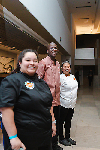 Jessica Altamirano & Steven Wimbley & Dora Lira Assistant Director of Culinary Enterprises
