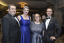 Kyle & Elyse Hallstrom, Janet Moodie & Justin Whitesides