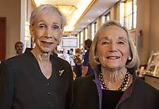 Committee members Sheila Cohn and Gail Rineberg