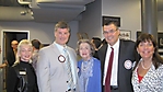 Judy Wolf, Ryan Taylor, Marion Roose Pullin, Harry and Rose Papp