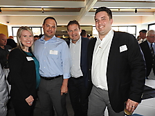 Heather Prinsloo and Brian Gast, Velocity Retail with Ken Gatt, Diversified Partners and Kalen Rickard, Avison Young