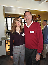 Stephanie Davis, Diversified Partners, with Steve Russell, De Rito Partners
