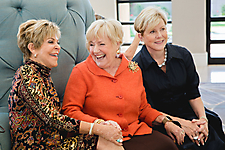 Jacquie Dorrance, Susan Palmer Hunter and Linda Langer