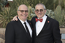 Rob Chambers and Frank Lloyd Wright Foundation President & CEO Stuart Graff.