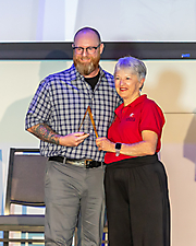 DJ and Barbara teacher of the year