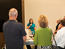 Michelle DiMuro speaking