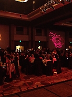 Promise Ball pic- attendees take their tables