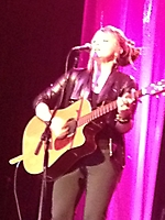 Promise Ball pic- Crystal Bowersox takes the stage