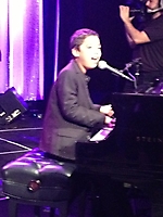 Promise Ball pic- Ethan Bortnick takes stage