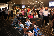 Crowd Watching Tour Pros Compete