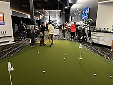 Putting Area with Guests