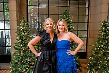 White Christmas Co-chairs Megan Peacock and Cassie Littell