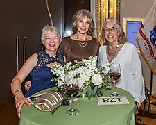 Founder Barbara Hatch, with daughters of Ralph George, the very first veteran interviewed