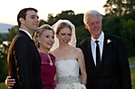 Bill Clinton at Chelsea wedding