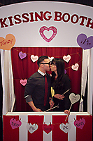 Valentine's Day Kissing Booth at iPic Theaters