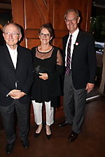 François and Marlies Castaing with Terry Goddard