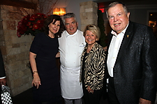 Leevon and Vincent Guerithault with Karen and Bob Hobbs