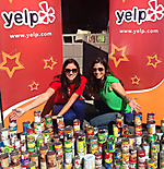 YELP Helps Canned Food Drive