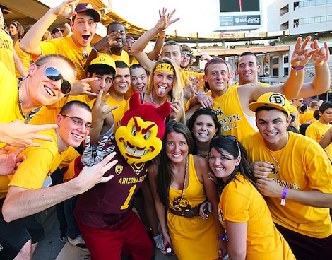 ASU Fans-Sparky