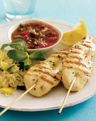 Chicken-souvlaki