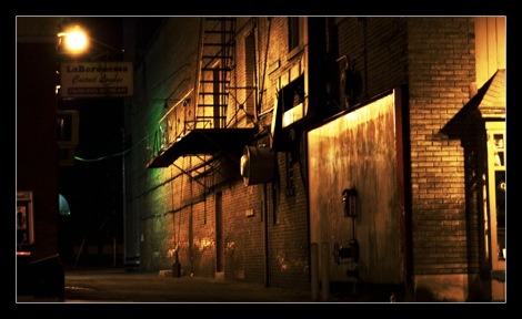 It  s not a dark alley way    by yokie44