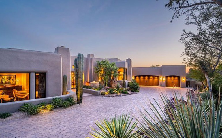 Scottsdale, This artfully designed, subtlety Santa Fe inspired home offers rich, elegant detail in its graceful architectural style, <strong>$4,350,000</strong>, Russ Lyon Sotheby's International Realty