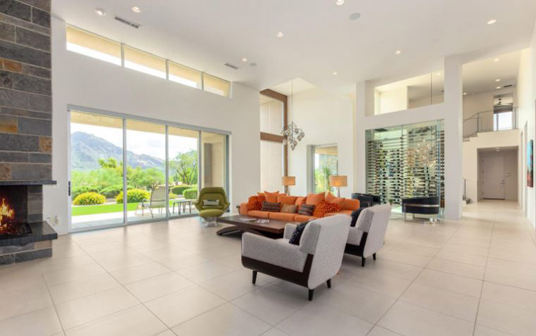 Paradise Valley, This stunning contemporary home designed by architect CP Drewett and built by BedBrock Developers is tucked away at the foot of Mummy Mountain, <strong>$5,690,000</strong>, HomeSmart