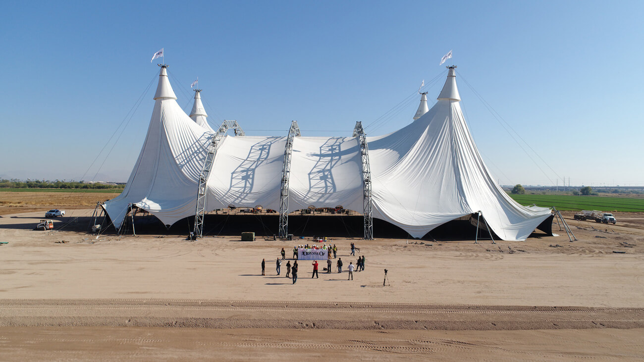 15 Scottsdale AZ Cavalia Odysseo Big Top Raising