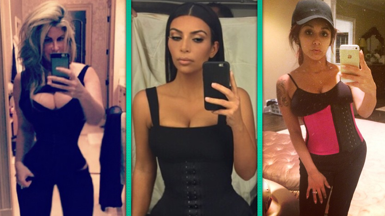 Hourglass waist trainer sales before and after