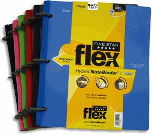 Five Star Flex Hybrid NoteBinder by MeadVastco