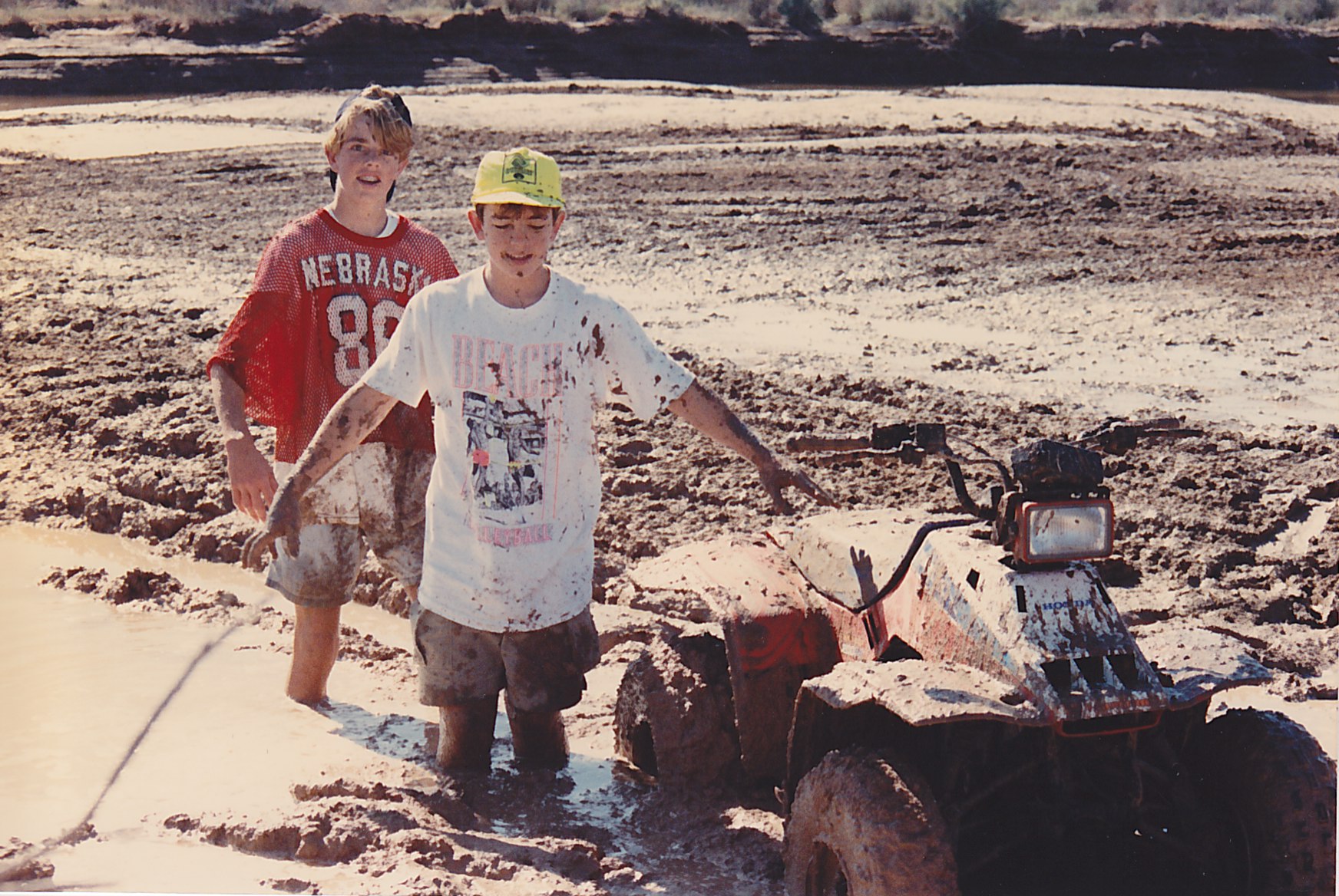 Grant Jr and Branden- A fun weekend- 22 years ago 2