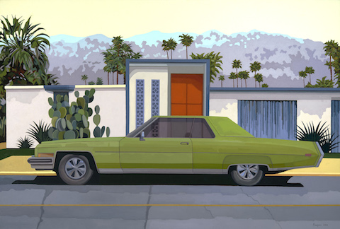 Green Car, Palm Springs, 54 x 80.jpg