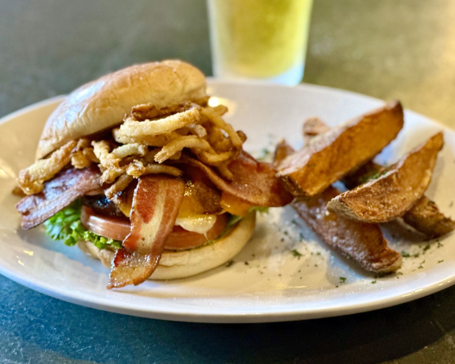 Hot Shot Burger at Red, White & Brew 1.jpg