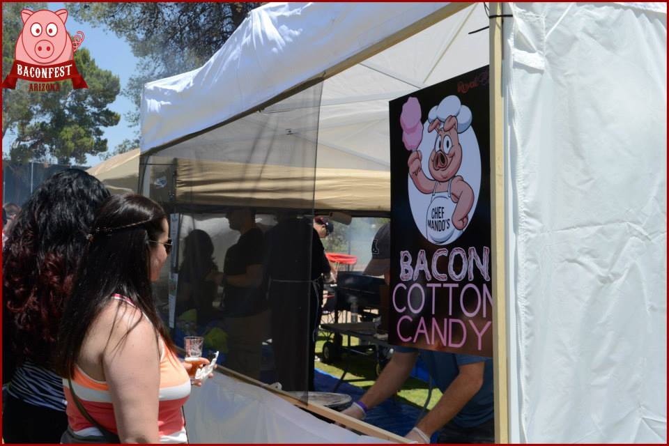 Bacon Cotton Candy