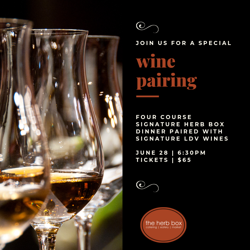 LDV wine pairing social