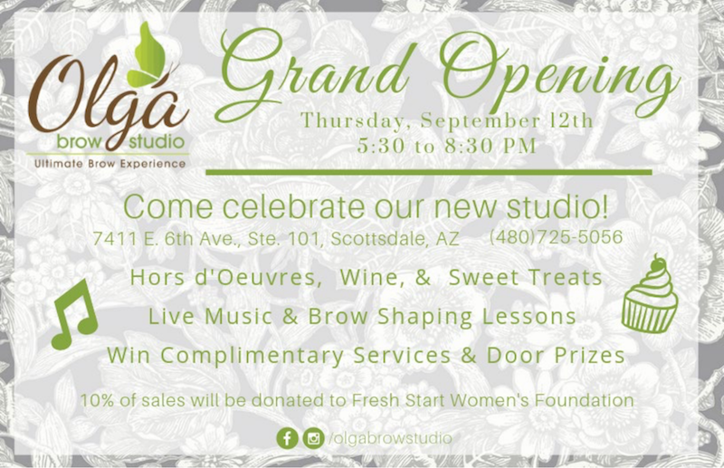 Olga Brow Grand Opening