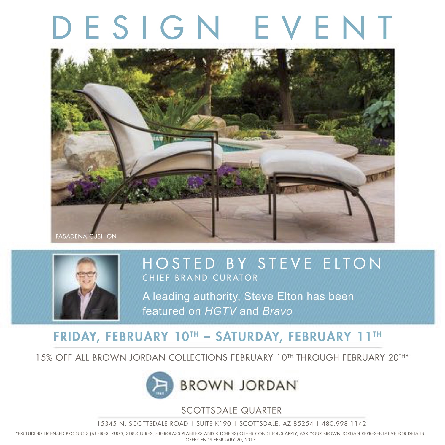 Steve Elton Event Scottsdale Invite