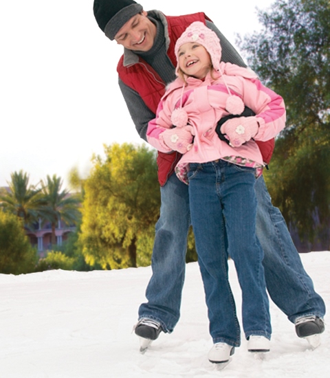 fairmont Ice Skating ShotÆ