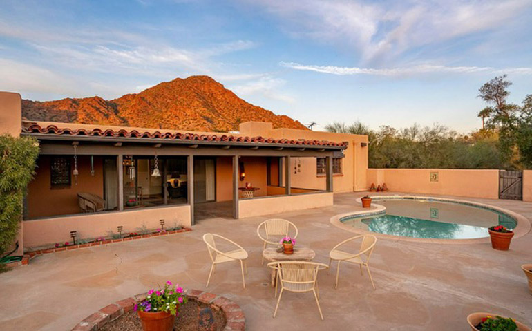 Phoenix, Built in 1956 this adobe style home sits on 1.5+ acres at the base of iconic Camelback Mountain, $3,025,000, Coldwell Banker Realty.jpg