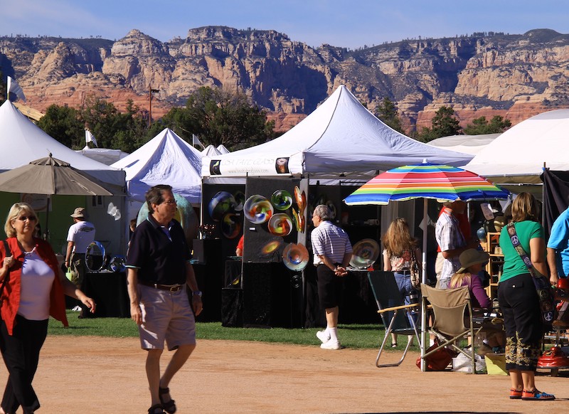 Sedona arts Festival Red Rock Backdrop.jpg