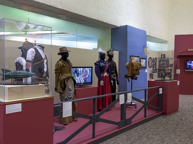 Steampunk The Exquisite Adventure exhibition at Civic Center Library