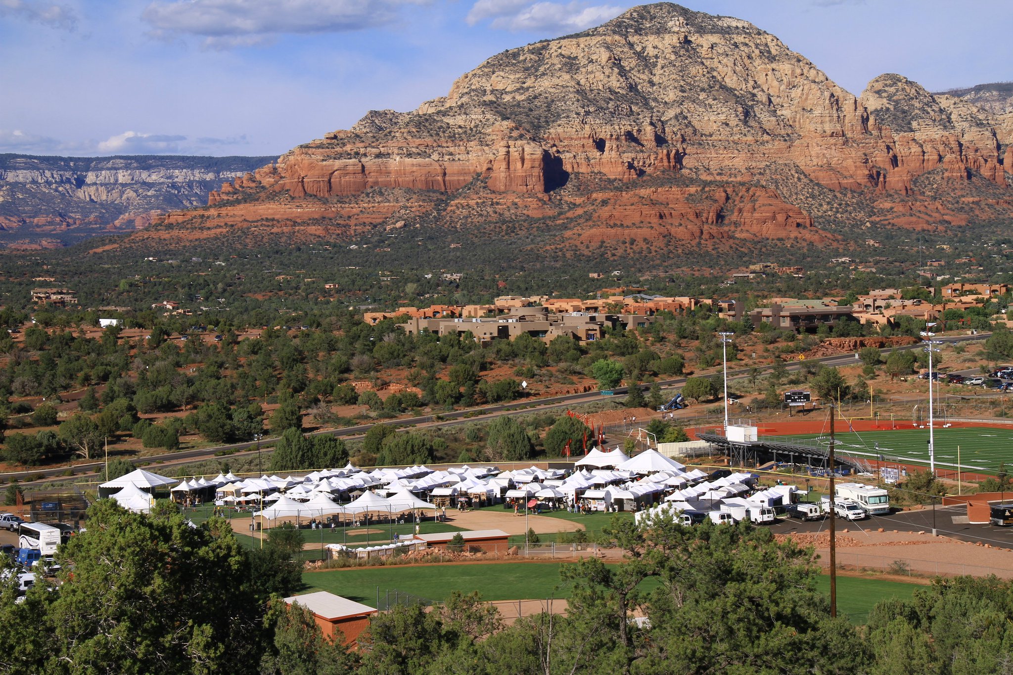 Sedona Arts Festival Overlook