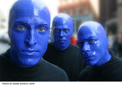 blue man group in vegas