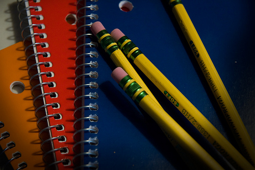 School-supplies-pencil-and-notebooks-CC