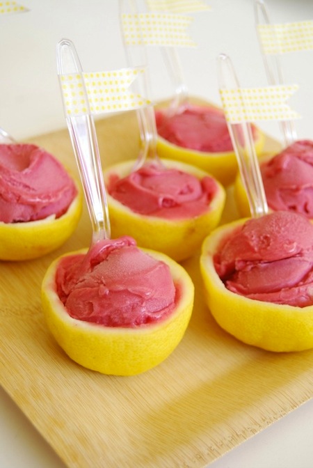 Fun-Snacks-For-Kids-Raspberry-Sorbet-Lemon-Bowls-Group-Shot