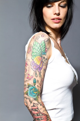atattoo woman
