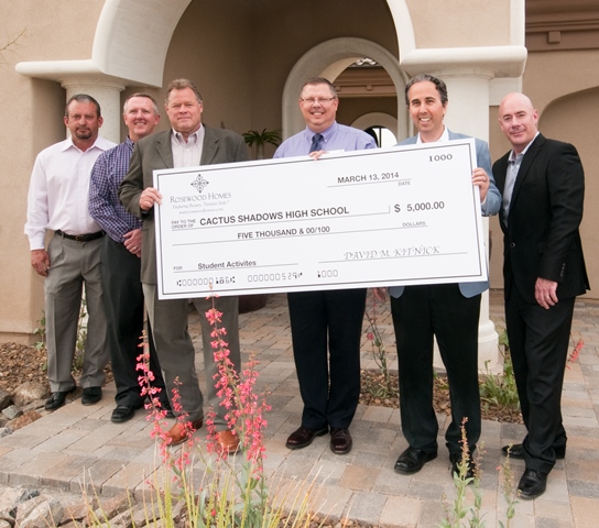 Sierra Boulders-Cactus Shadows Check Presentation Photo