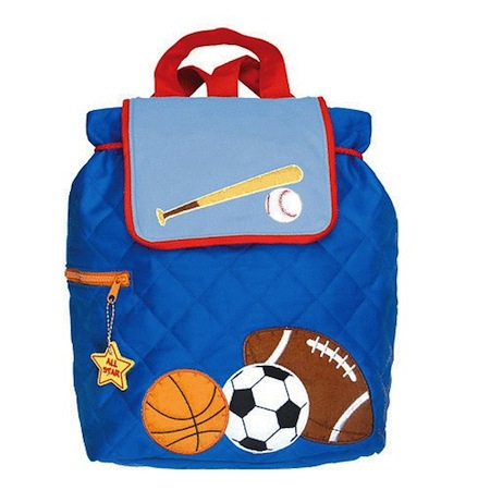 Stephen Joseph Quilted Boys Sports backpack