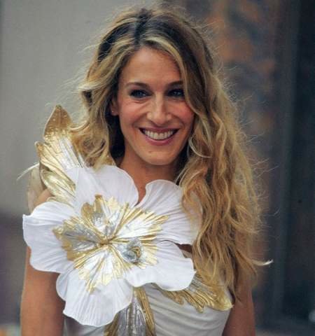 carrie bradshaw flower dress